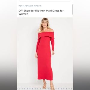 Old Navy Off the Shoulder Sweater Dress